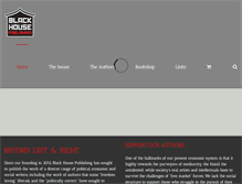 Tablet Screenshot of blackhousepublishing.com